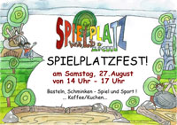 plakat spielplatzfest
